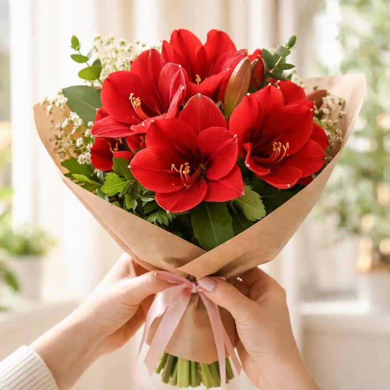 Amaryllis - klassisch - Bild 3