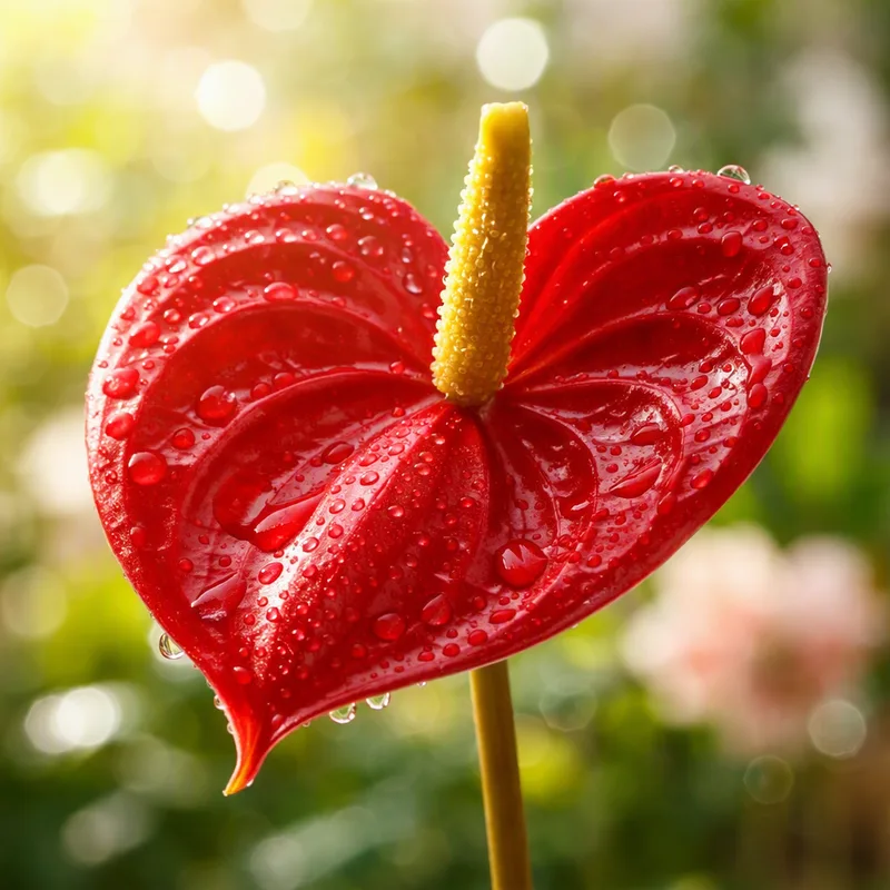 Anthurium (Flamingoblume) - klassisch