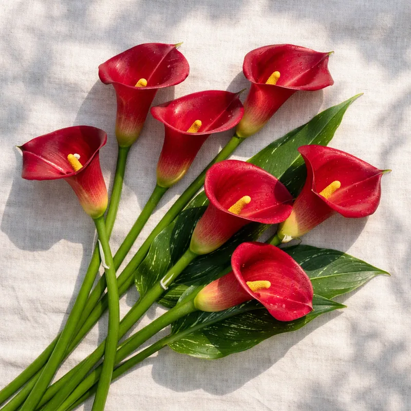 Kalla (calla) - rot - Bild 4
