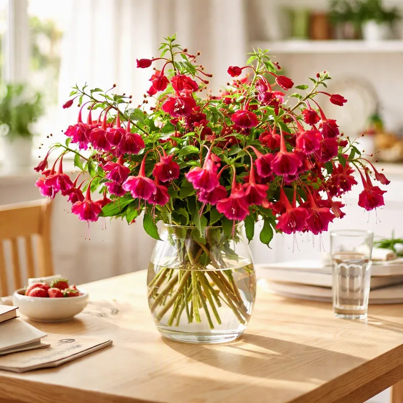 Fuchsia - rot - Bild 2