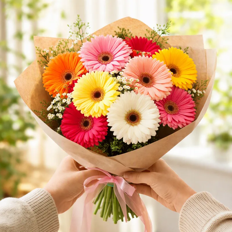 Blumen für Kollegen