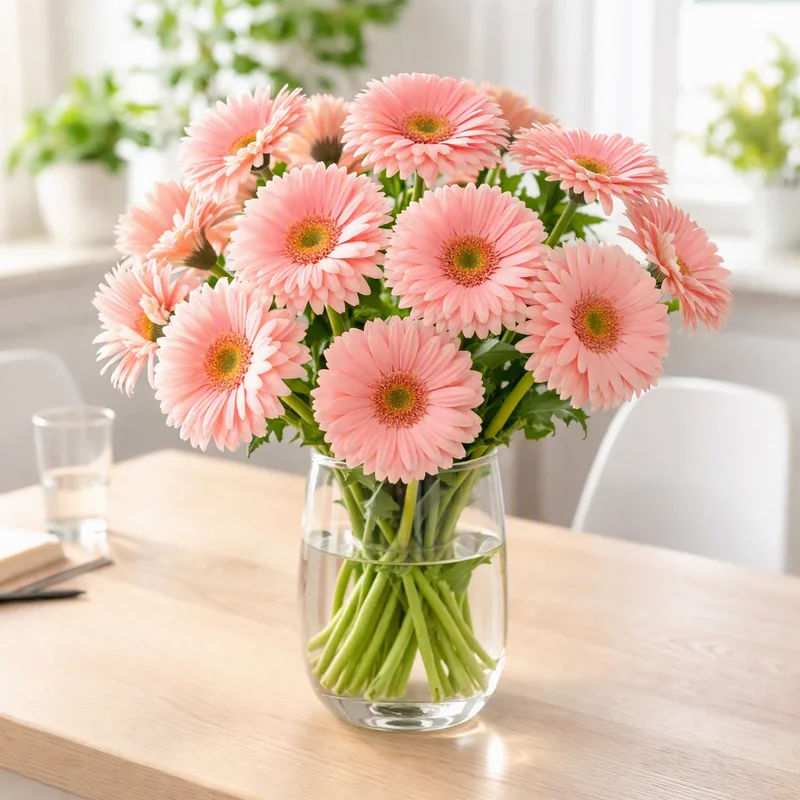 Gerbera - rosa - Bild 2