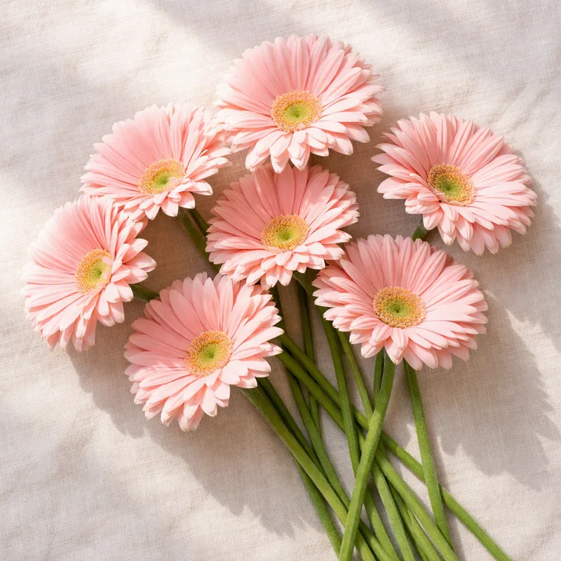 Gerbera - rosa - Bild 4