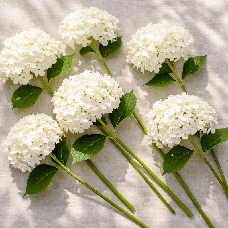 Hortensie - weiß - Bild 4
