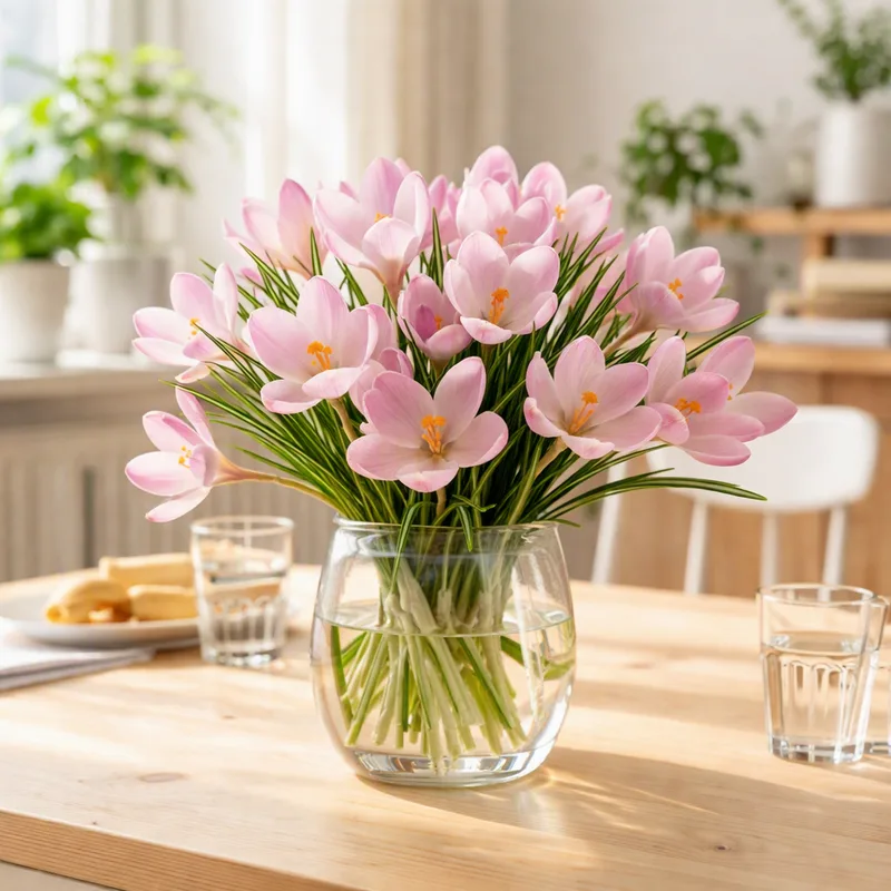 Krokus - rosa - Bild 2