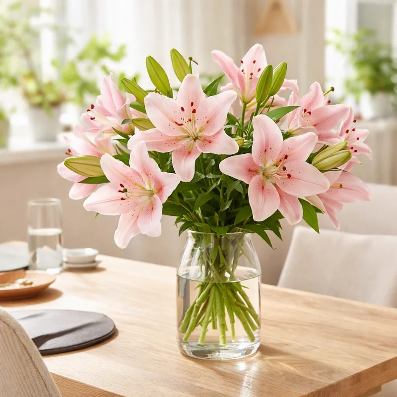 Lilie - rosa - Bild 2