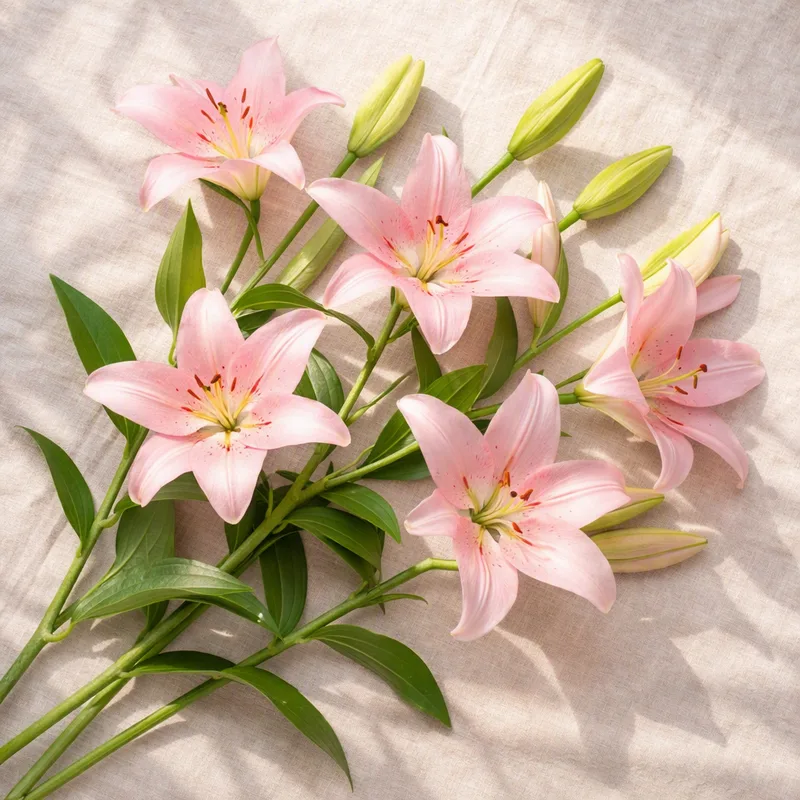 Lilie - rosa - Bild 4
