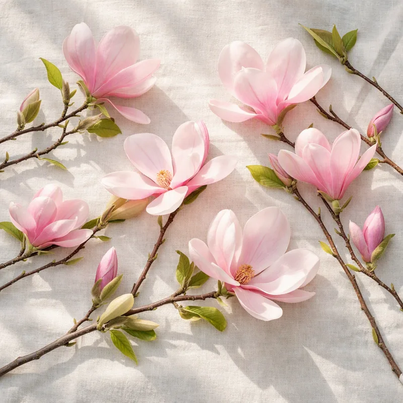Magnolia - rosa - Bild 4