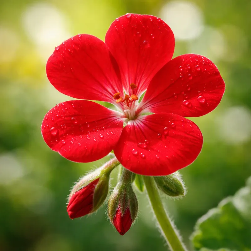 Pelargonie - rot