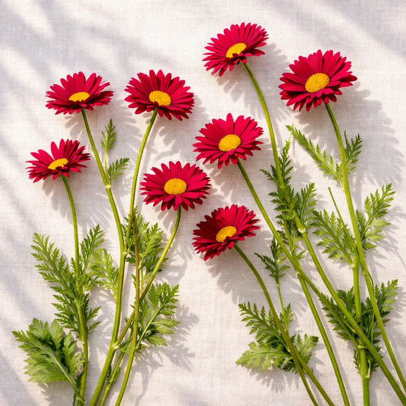 Margerite - rot - Bild 4