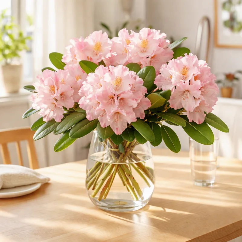 Rhododendron - rosa - Bild 2
