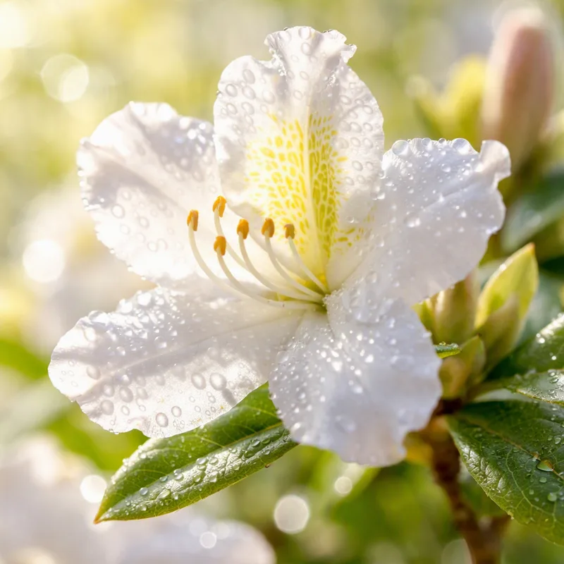 Rhododendron - weiß