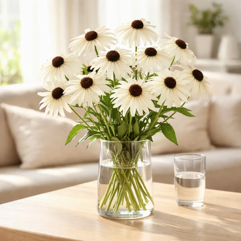 Rudbeckia - weiß - Bild 2
