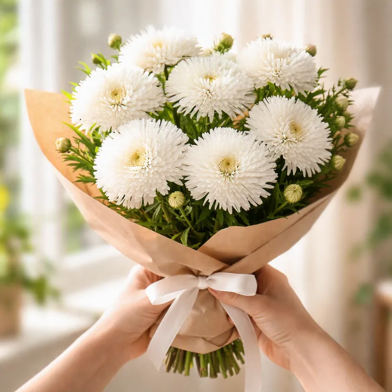 Sommaraster - weiß - Bild 3
