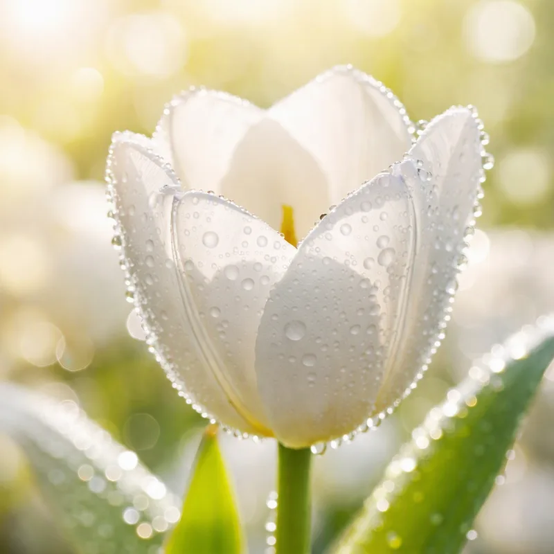 Tulpe - weiß