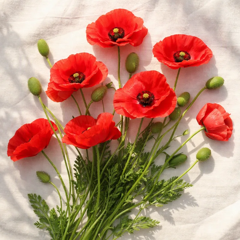 Mohn - rot - Bild 4