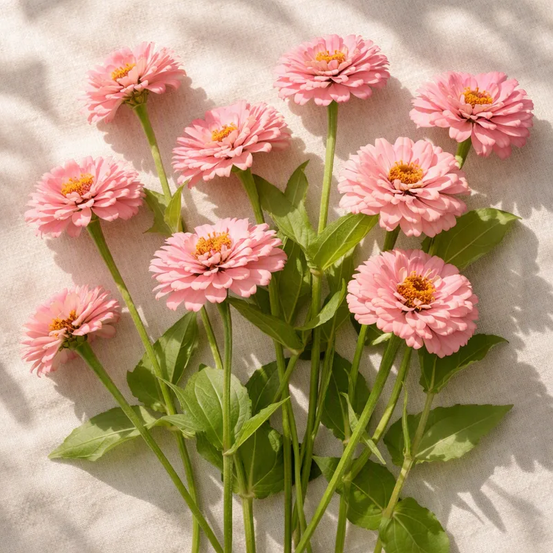 Zinnia - rosa - Bild 4
