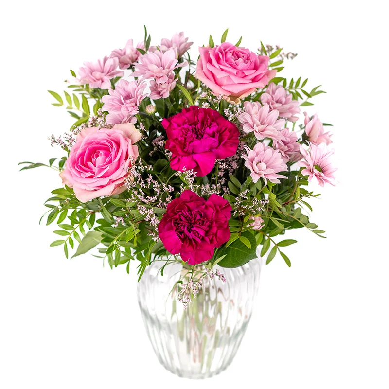Romantischer Blumenstrauß für Liebe und Romantik