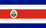Flagge von Costa Rica